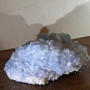 Large celestite crystal